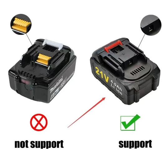 Carregador de bateria  para Makita modelo 18V 21V.