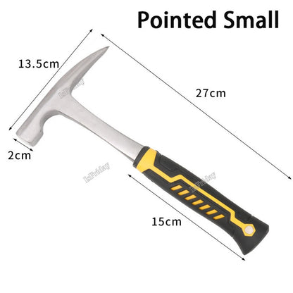 Mini Martelo de Garra Profissional Martelo Geológico Ferramenta Multifuncional.