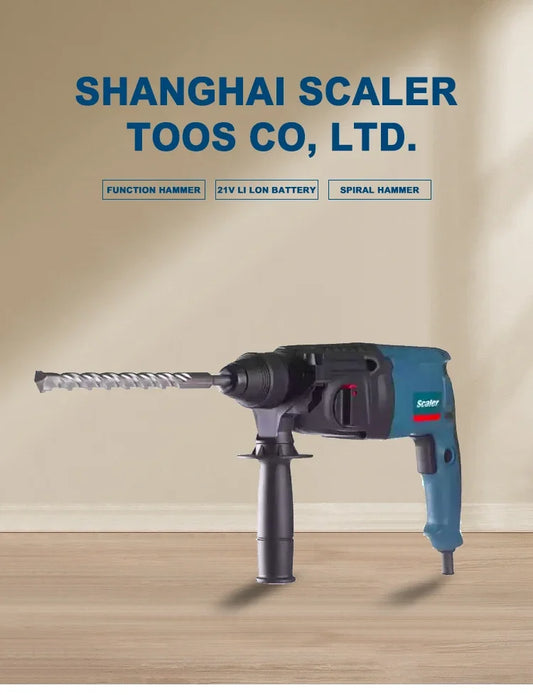 Martelo demolidor elétrico de 1500 W, 220 V.