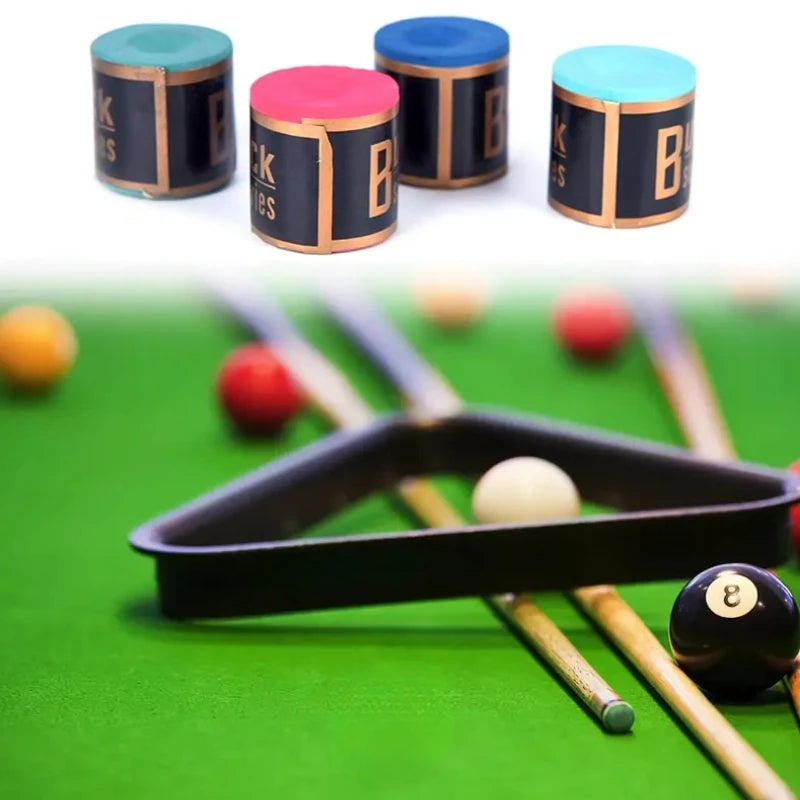 2 peças/conjunto de giz de bilhar antiderrapante