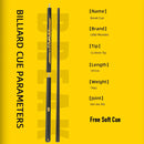 Taco de sinuca 2 em 1