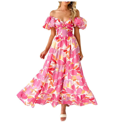 Vestidos para mulher, vestidos formais de primavera.