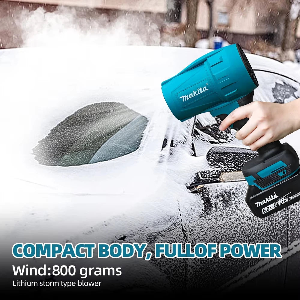 Makita 30000RPM ,Turbo Jet Fan 18V Espanador de ar elétrico sem bateria.