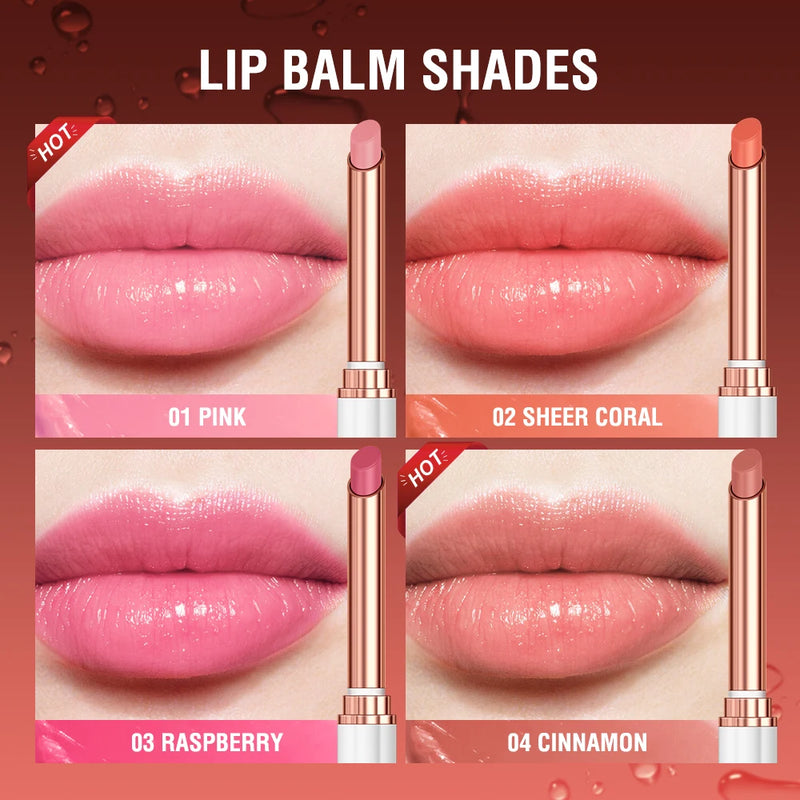 labial hidratante que muda de cor Batom de cera de abelha natural.