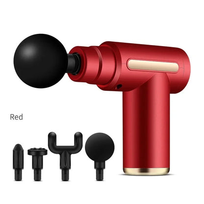 Pistola de massagem muscular fascial de tecido profundo,