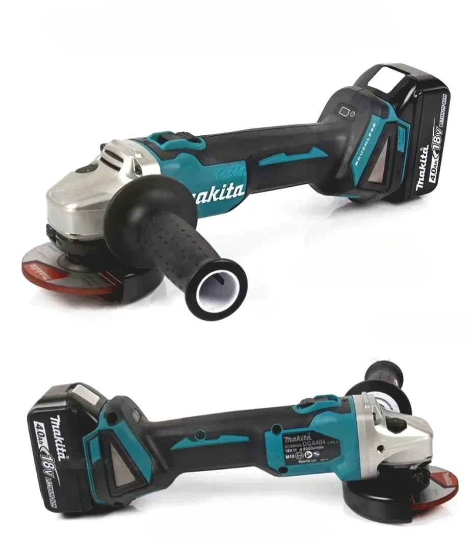 Makita 18V 125mm DGA404 Esmerilhadeira angular elétrica.