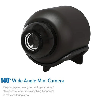 Nova mini câmera X5 1080P, visão noturna nítida, leve, portátil, premium