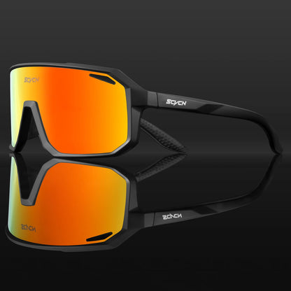 Óculos de sol para ciclismo masculino  e lazer