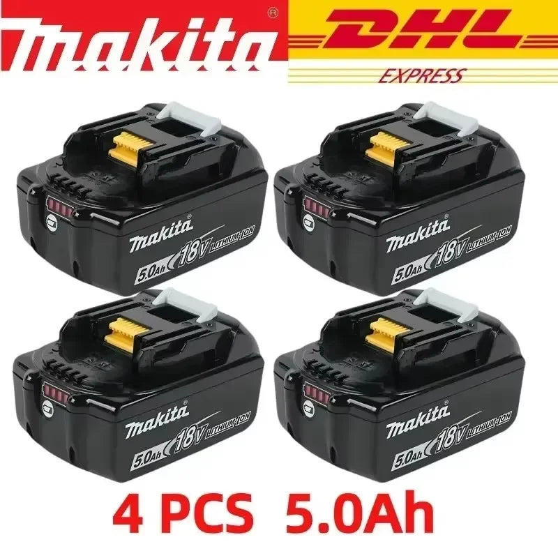 Bateria recarregável Makita 18V 6Ah.
