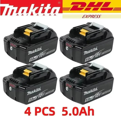 Bateria recarregável Makita 18V 6Ah.