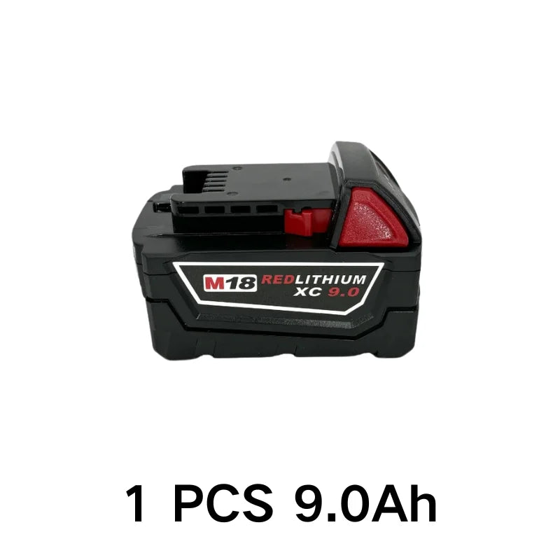 bateria Milwaukee, 6,0 Ah, carregador.