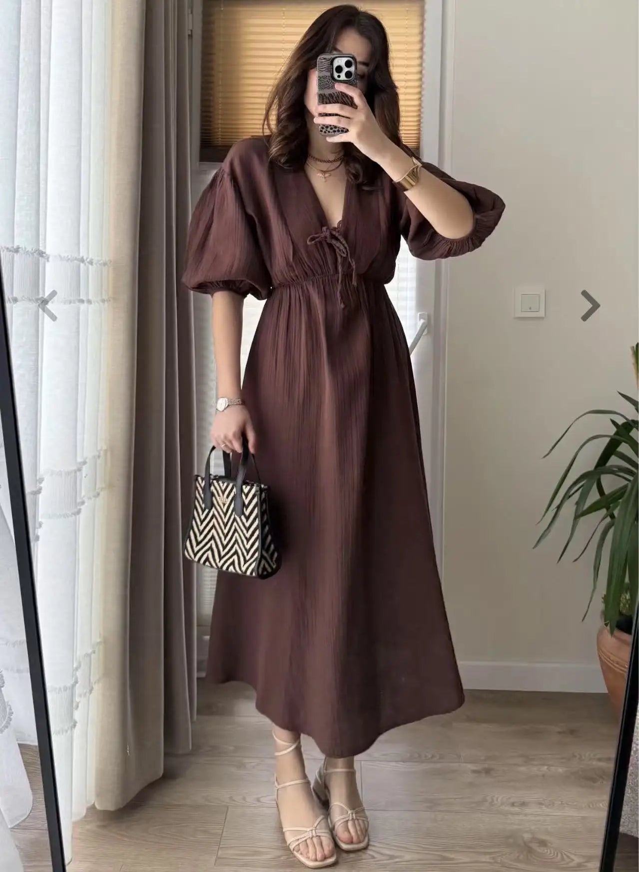 Vestidos elegantes para mulheres, moda vintage, vestido sexy, cor sólida.