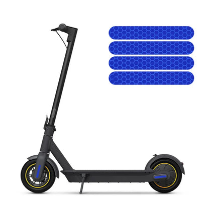 Adesivos refletivos para scooters elétricas Adesivos de segurança noturna