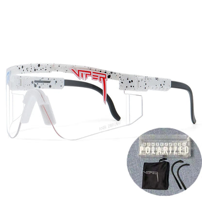 Com estojo UV400 Óculos de sol para ciclismo, esportes ao ar livre.
