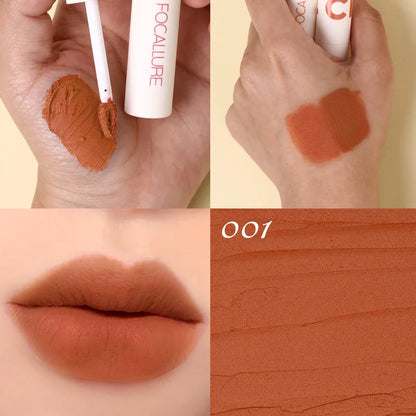 Atacado FOCALLURE Velvet Matte Batons À Prova D'água Lipclay Batom Líquido.