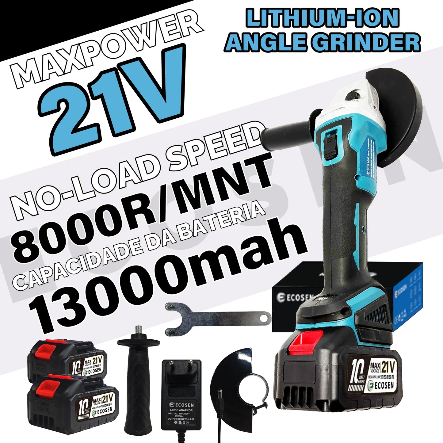 Furadeira Parafusadeira Bivolt C/maleta 2 Bateria  Electric Drill.