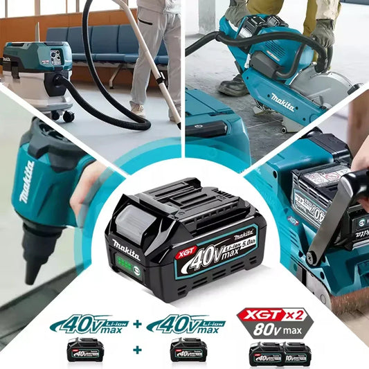 Máquina de corte a bateria 100% Makita 40V.