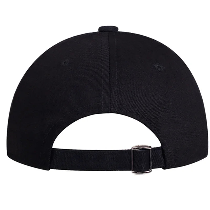 Boné de beisebol gótico punk de rua feminino, moda algodão, bordado, esportes