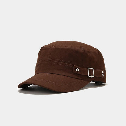 Boné de beisebol vintage masculino, chapéu de cano alto, algodão lavado, respirável