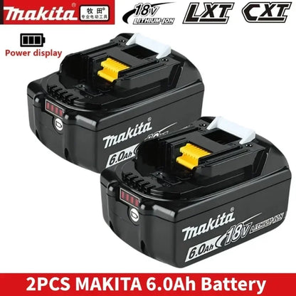 Bateria recarregável Makita 18V 6Ah.