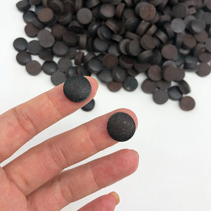 Pontas de taco profissionais de 13 mm , 5 peças, couro bovino p