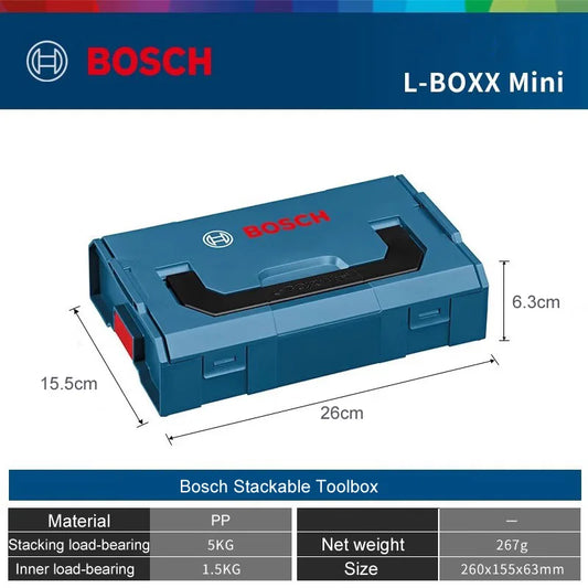 Caixa de ferramentas empilhável Bosch L-BOXX