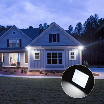 Refletor Holofote Externo Luminária LED 10W 20W 30W 50W 100W AC220V.