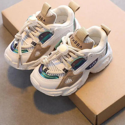 tênis casuais de malha,Tamanho 21-36 Sapatos de bebê para meninos e meninas,