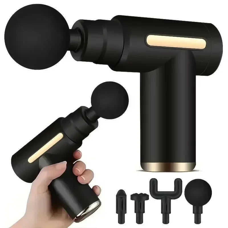 Pistola de massagem muscular fascial de tecido profundo,