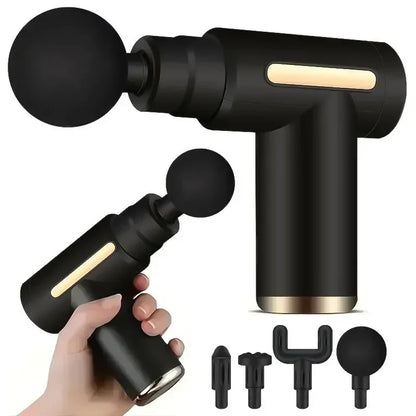 Pistola de massagem muscular fascial de tecido profundo,