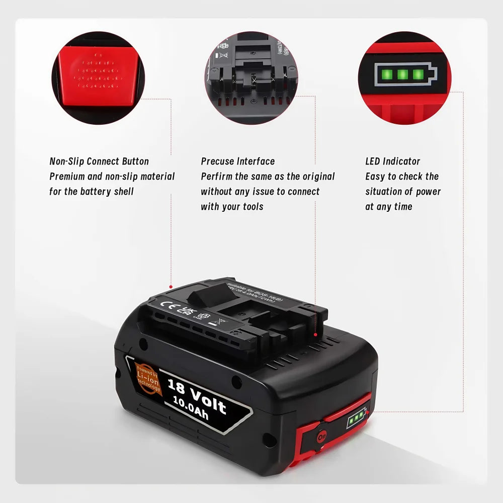 baterias Bosch 8.0/10.0AH 18V.