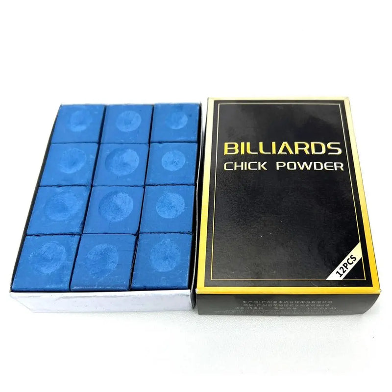 1 conjunto de giz de bilhar antiderrapante