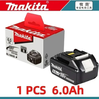 Bateria Makita 18 V 6,0Ahbateria de íon de lítio.
