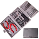 Kit de ferramentas de ferragens domésticas com 24 peças