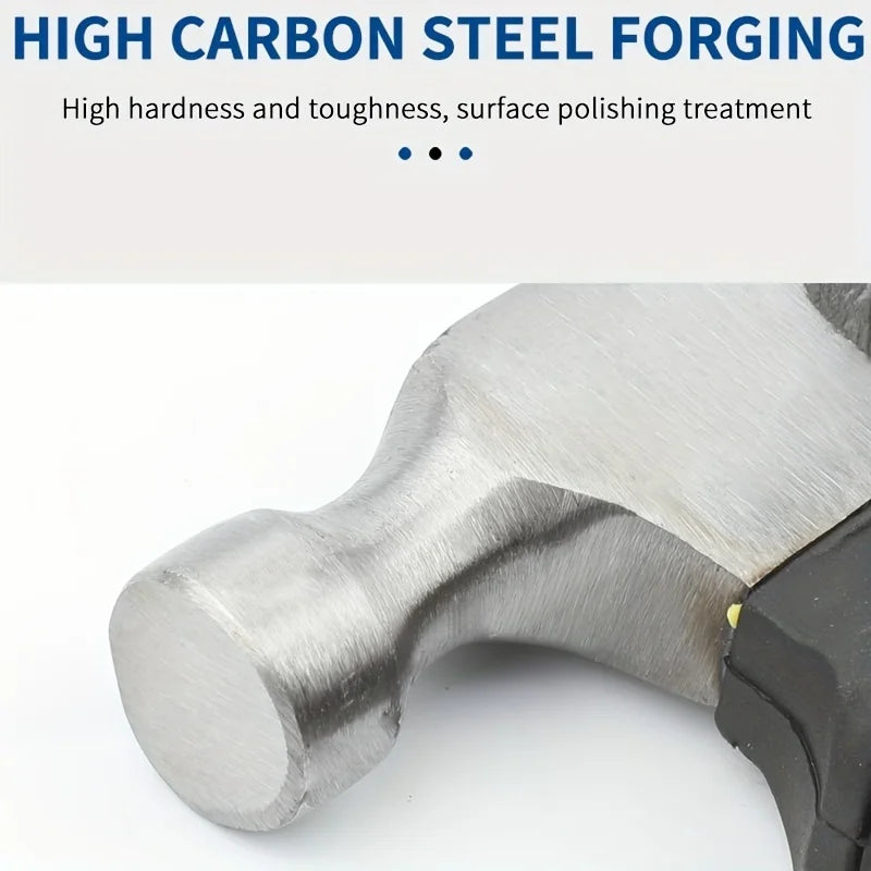 Mini martelo multifuncional Ramshorn com cabo de engenharia de 160 mm