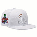 Boné de beisebol bordado unissex da moda LA, 1/2/3/4 peças, estilo snapback