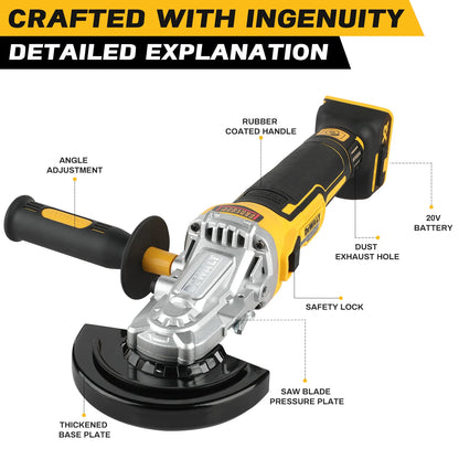 DeWalt Destornilhador de impacto sem escobillas, amoladora angular.