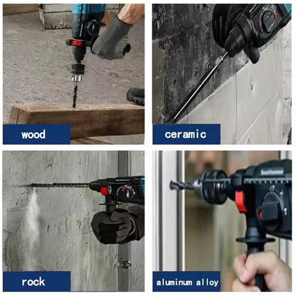 Furadeira elétrica, sem escova de 26 mm, multifuncional makita.
