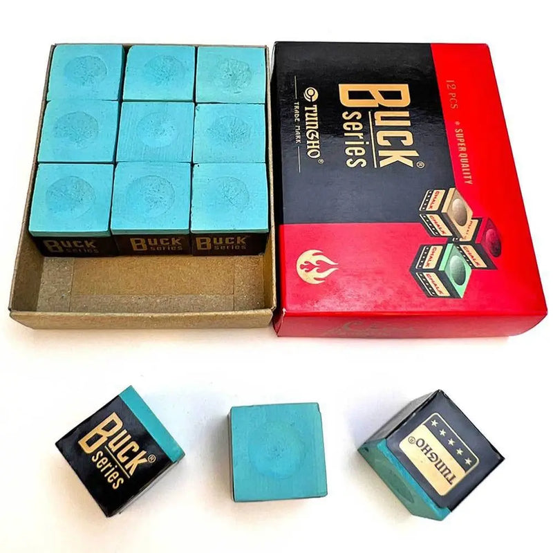 1 conjunto de giz de bilhar antiderrapante