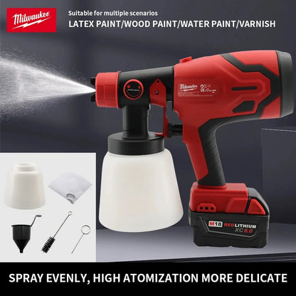 Pistola de pulverização elétrica Milwaukee 800ML.