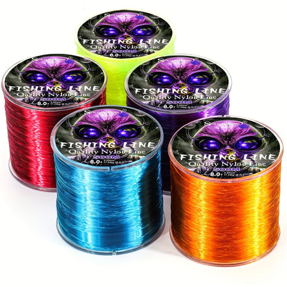 Linha de pesca de nylon ultradurável de 547 jardas/500 m da Sougayilang