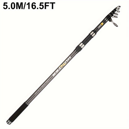 Vara de pesca telescópica BUDEFO Surf Spinning, ideal para  viagem