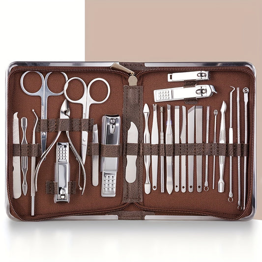 Conjunto de cortador de unhas com 11/26 peças Conjunto de manicure