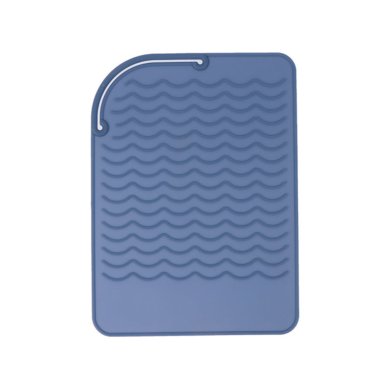 Tapete de silicone premium resistente ao calor para organiza ferramentas de cabelo para modelar sem esforço  Ideal para alisadores de cabelo, chapinhas