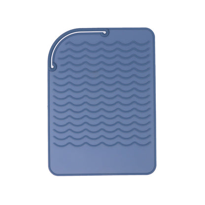 Tapete de silicone premium resistente ao calor para organiza ferramentas de cabelo para modelar sem esforço  Ideal para alisadores de cabelo, chapinhas