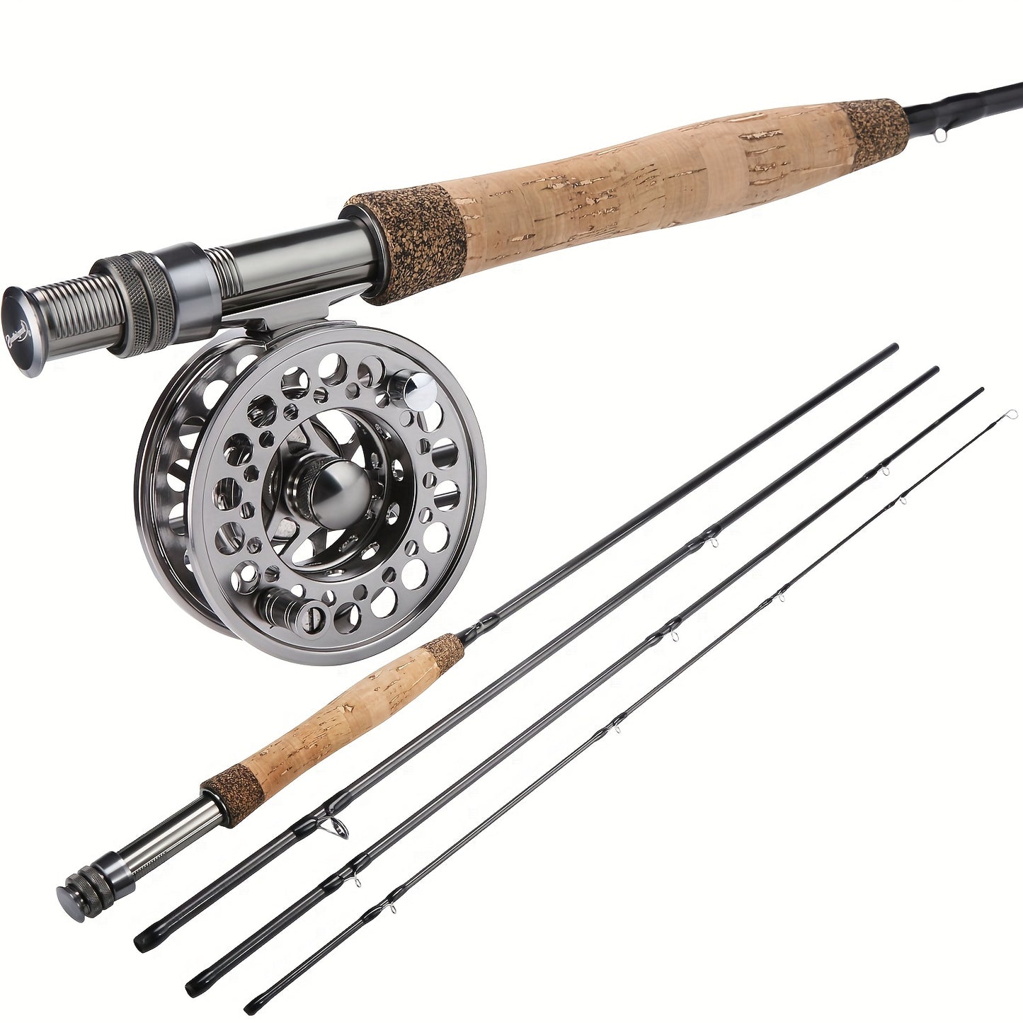 Vara de pesca com mosca Sougayilang 5/6WT em grafite