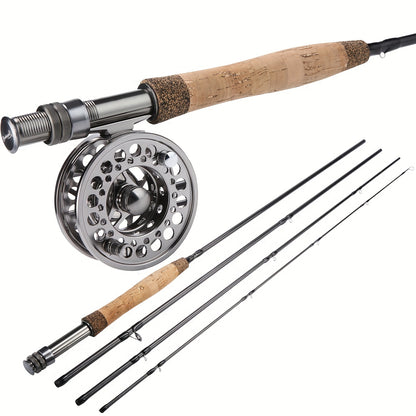 Vara de pesca com mosca Sougayilang 5/6WT em grafite