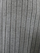 Vestido casual em formato de A, de malha, com costura colorida