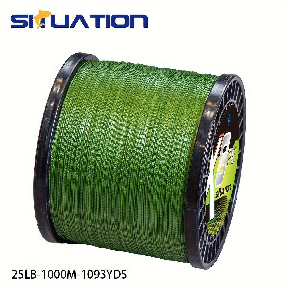 Linha de pesca super forte 1000M/1093YDS - Linha trançada multifilar de PE resistente