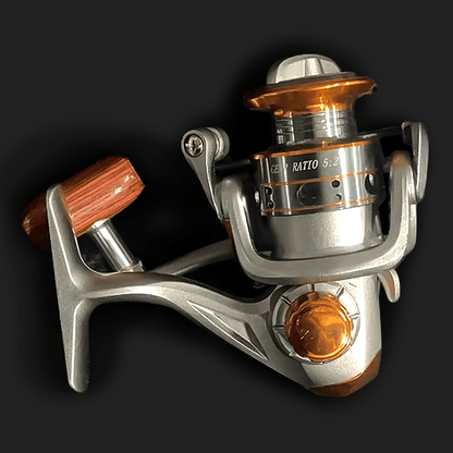Equipamento de carretel giratório Pro Fishing com carretel fixo - Lançamento suave, arrasto preciso